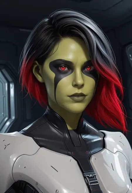 Gamora from Marvel’s Guardians of the Galaxy [IllustriousXL]