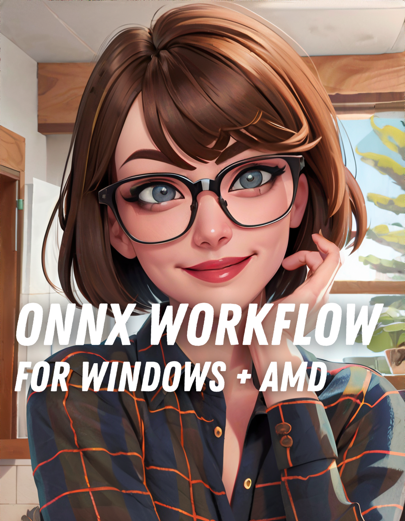 Workflow for Windows + AMD using ONNX Web
