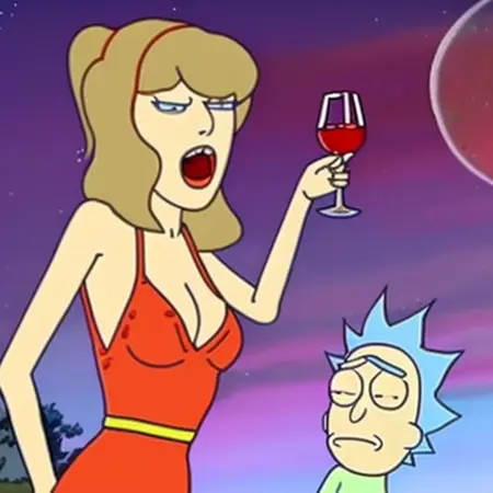 Rick and Morty Style