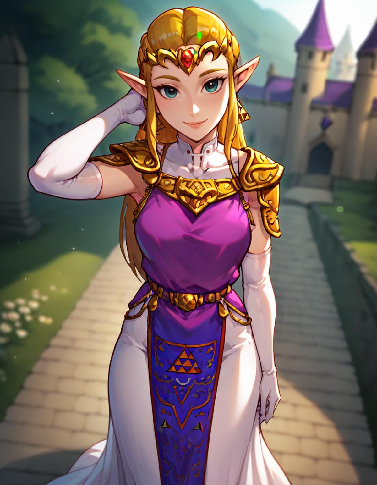 Princess Zelda (SDXL) - Ocarina of Time - v1.0 | Stable Diffusion 