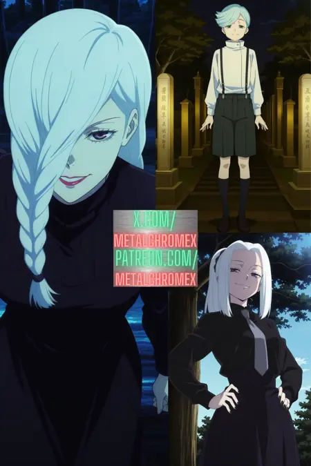 2-in-1: Mei Mei and Ui Ui (Jujutsu Kaisen) - commission!