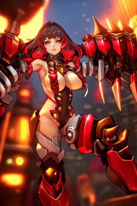 Kajun-chan from Shred & Tear | SD1.5