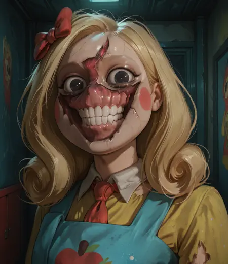 Miss Delight (doll) - Poppy Playtime (Broken)