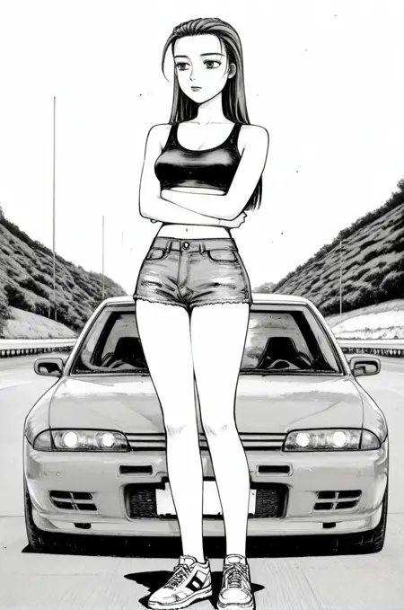 Shuichi Shigeno [Initial D] Artist Style - Illustrious