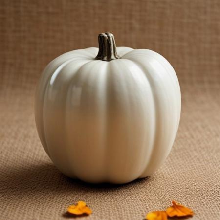 Heart-shaped pumpkin glasswork