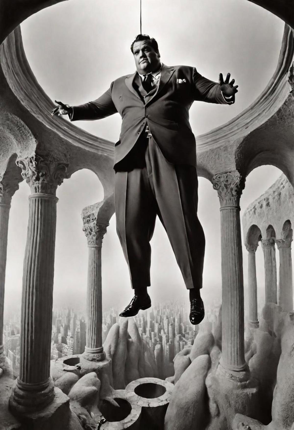 Monochrome Photography - Philippe Halsman (Art Style) [SDXL] image by Doeland