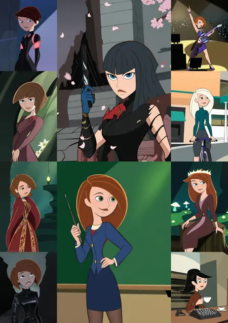 Kim Possible Style - [Art Style] - llustriousXL