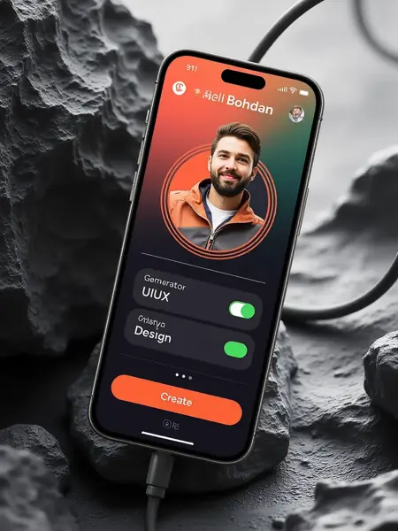 UI/UX design generator