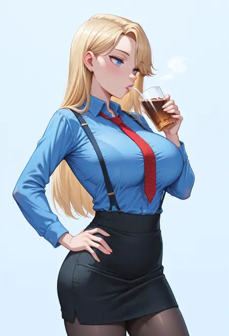 Shy Aroma Sensei: Original Character - Lisbeth