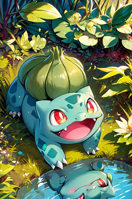 Bulbasaur (Pokemon) (Pokedex #0001) [Illustrious & Pony] Pony
