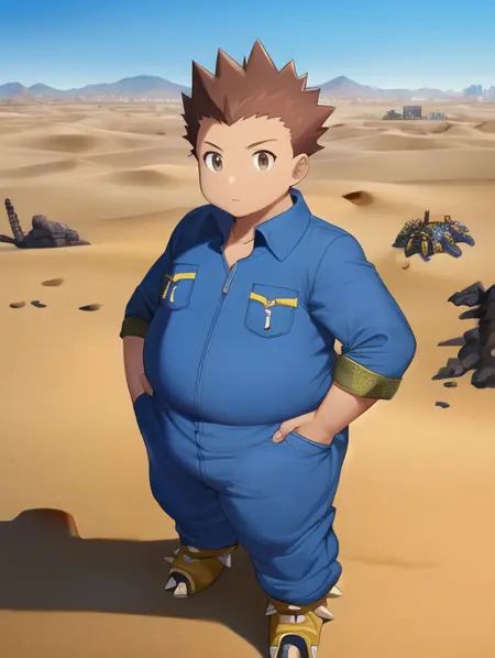 UnOfficial Shibayama Junpei (柴山純平) - Digimon Frontiers (デジモンフロンティア)