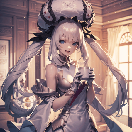 Marie_Antoinette a woman with very long white colored hair holding a cup with another person, 1girl, marie antoinette (fate), solo, long hair, gloves, blue eyes, smile, white gloves, open mouth, dress, looking at viewer, indoors, very long hair, room background, white dress, giant white hat, twintails, bangs, an anime drawing with a sexy lady dressed up in swim wear holding a sphere, 1girl, marie antoinette (fate), ball, solo, long hair, swimsuit, hat, beachball, blue eyes, bikini, breasts, blue bikini, flower, smile, twintails, cleavage, open mouth, very long hair, holding ball, hat flower, day, :d, necklace, navel, collarbone, jewelry that girl is dressed up in a giant red hat on her head, marie antoinette (fate), 1girl, solo, long hair, blue eyes, smile, arms behind back, twintails, hat, looking at viewer, skirt, room background, sleeveless, indoors, the anime drawing of a very well-endowed woman in a swimsuit, 1girl, marie antoinette (fate), swimsuit, solo, long hair, ball, twintails, breasts, blue eyes, smile, ass, red one-piece swimsuit, one-piece swimsuit, beachball, looking at viewer, crab, beach background a woman in a purple bra on a room background, marie antoinette (fate), 1girl, breasts, gloves, half gloves, dress, cleavage, side ponytail, yellow eyes, dark persona, long hair, black gloves, looking at viewer, pale skin, solo, large breasts, bare shoulders, hair ornament, indoors,
