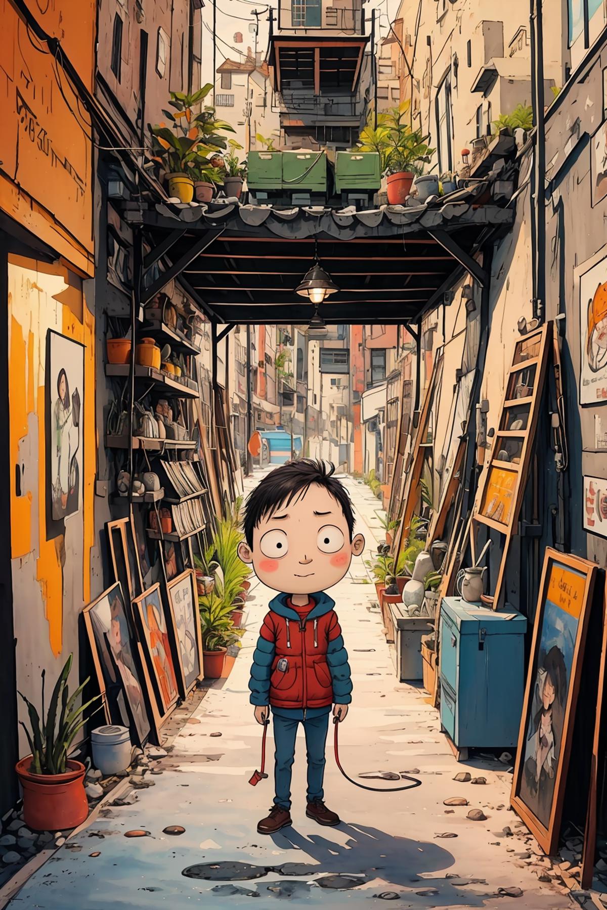 Children's picture book 童话镇 image by obitod