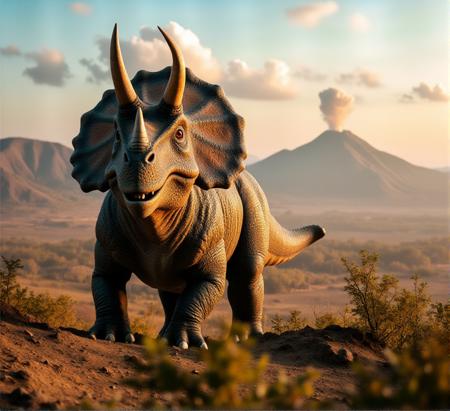 Triceratops - FLUX v1.0