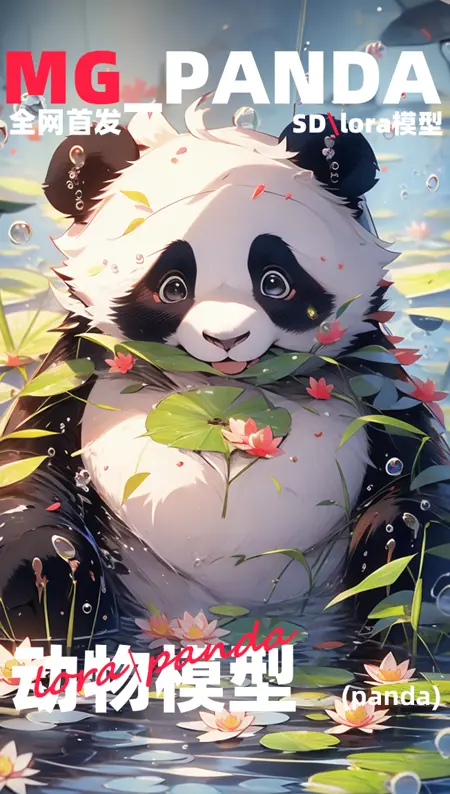 动物模型 丨 MG_panda 熊猫