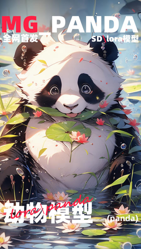 动物模型 丨 MG_panda 熊猫 v1.0