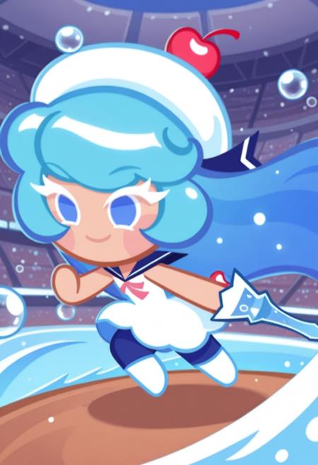 Cream Soda cookie (cookie run) illustrious