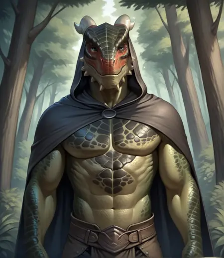 Argonian for [PonyXL|Illustrious]