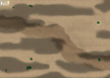 a map of a desert with a few rocks, <lora:Wild3-10:0.80>