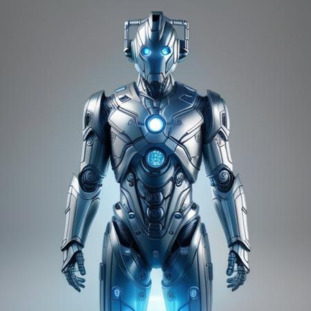 photgraph of modern cyberman, masterpeice