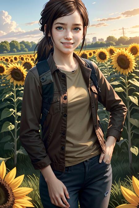 Sarah Miller - The Last of Us (TLOU) NAI base - SarahTLOU-000008 v1.0, Stable Diffusion LoRA