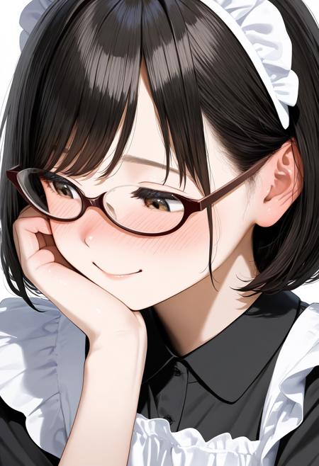 under-rim cell frame glasses / illustrious Illustrious_V1