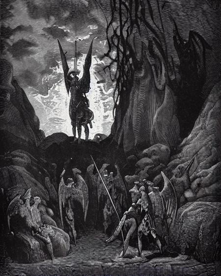 Dore's Illustrations for Paradise Lost