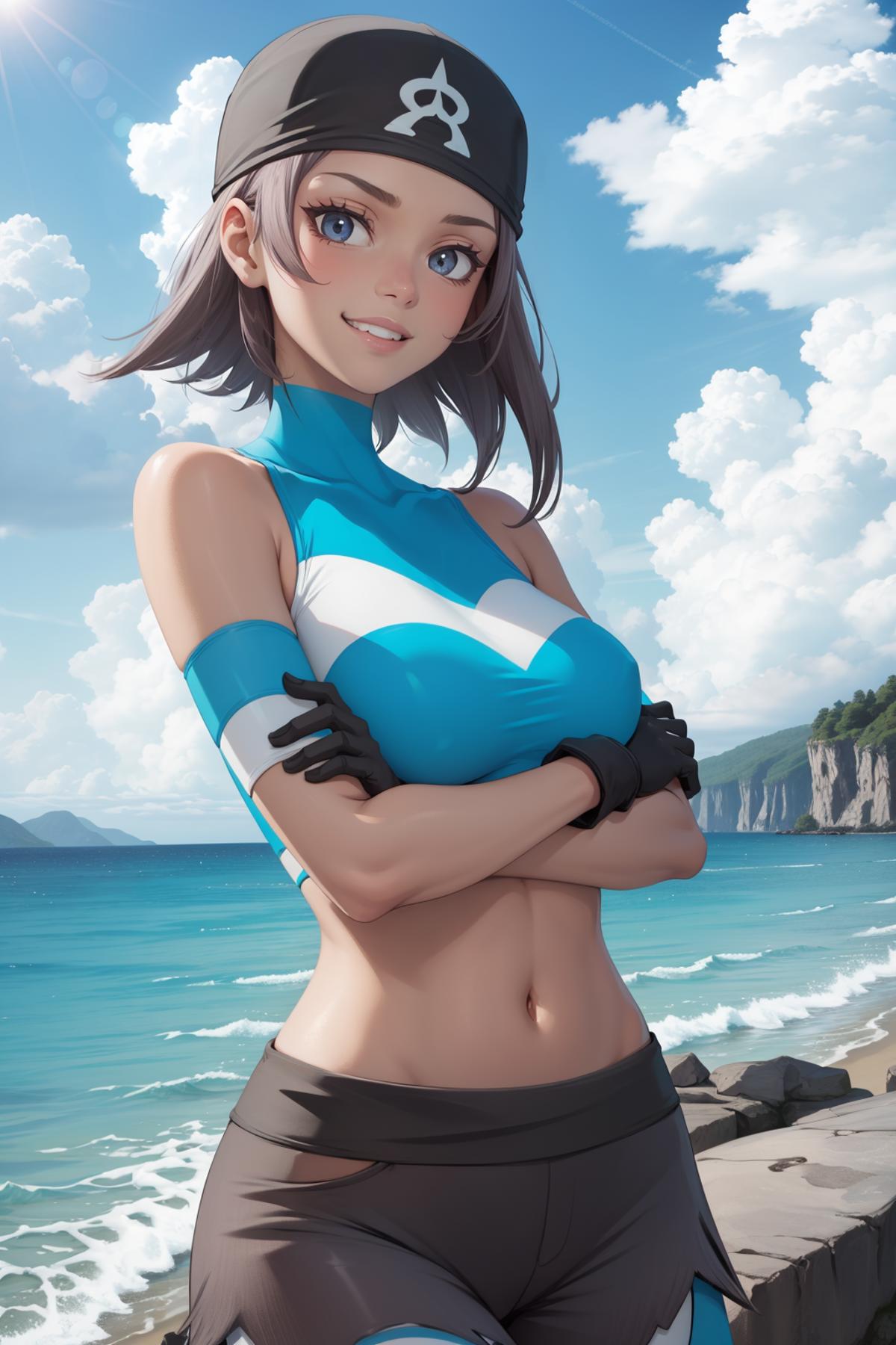 Team Aqua Grunt (Pokemon) LoRA image by novowels