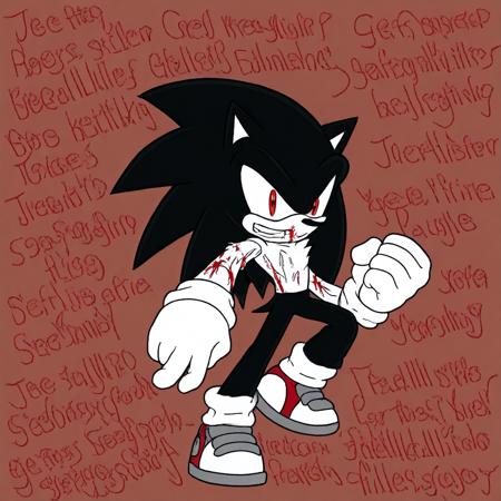 Jeff the Killer (SONIC Style) - V1 | Stable Diffusion LoRA | Civitai