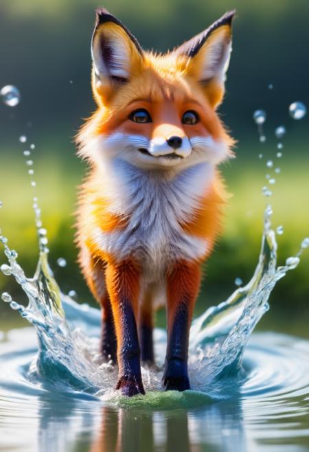 ''Only'' flower fox 【Animal】 fox_v1