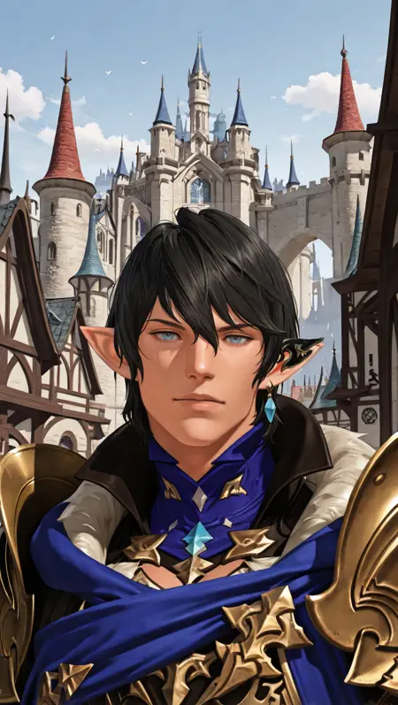 FFXIV (Final Fantasy 14) - Aymeric de Borel - Illustrious