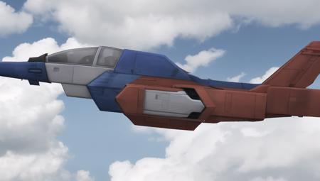 <lora:Core_fighter-KK77-V1:0.7>,1 Core_fighter,Flying in the sky, a pilot in cockpit,