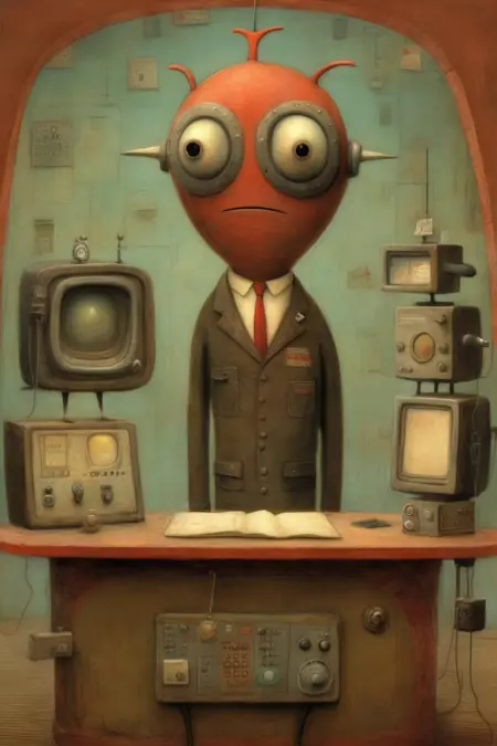 Shaun Tan Style