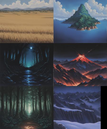 [IL] Christopher Rush Style (Magic: The Gathering's Black Lotus, Lightning Bolt, etc.) V1