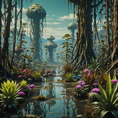 Another World - Swamp II (XL/Illustrious)