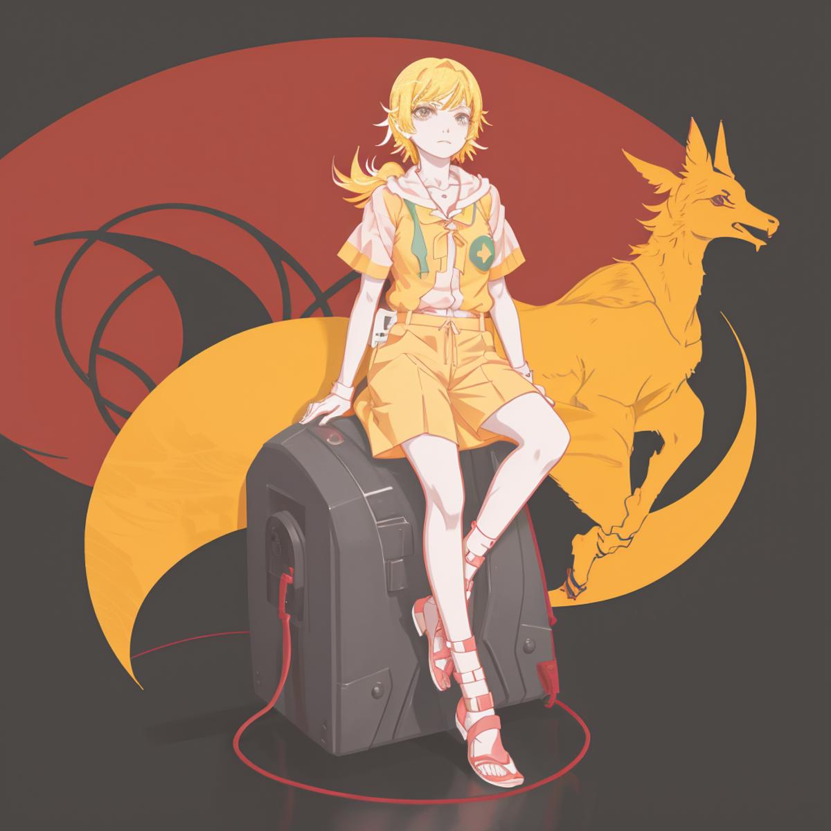 monogatari style/物语系列风格1 image by Aowrow