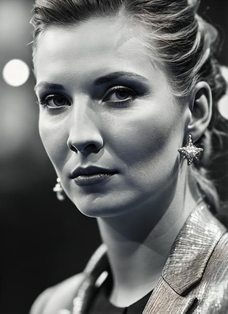 A 1930s professional photograph of sks woman, ((detailed face)), (High Detail), Sharp, 8k, ((bokeh)), <lora:locon_olgaskabeeva_v1_from_v1_64_32:1.25>