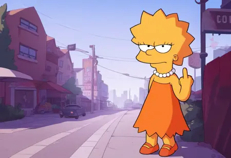 Lisa Simpsons for PonyXL