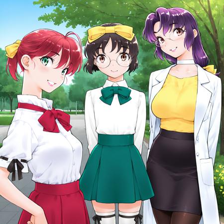 mina & taeko & kaori (sexfriend) XL Illustrious LORA v1.3 anyillustriousV11