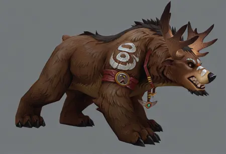 Bear Form (Highmountain Tauren) (World of Warcraft) Illustrious