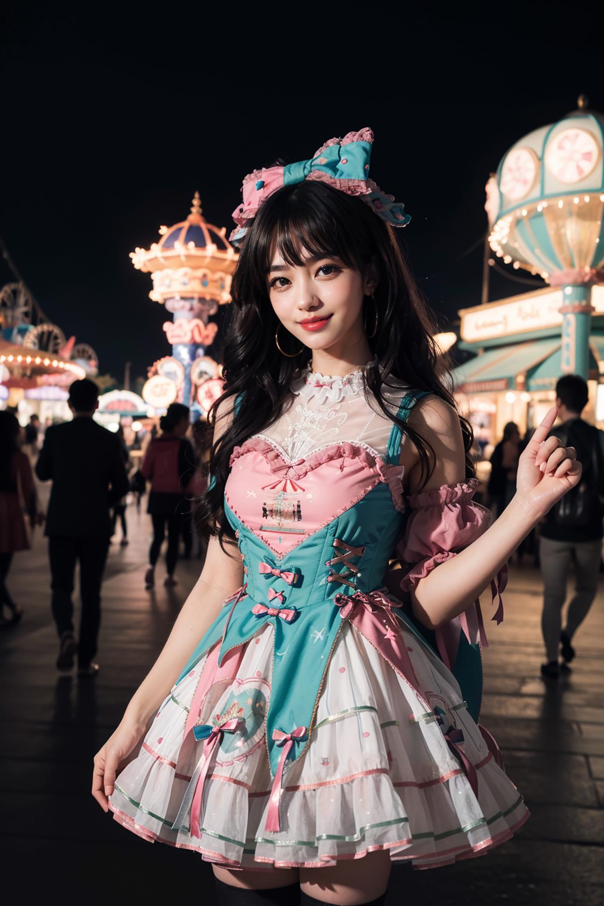 Sweet style dress | 甜美风裙子 image by cyberAngel_