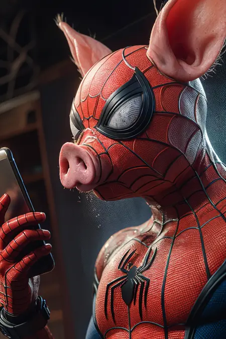 Spider Pig, Spider Pig, Does What a SPIDER PIG does