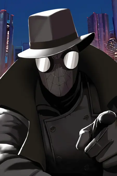 Spider-Man Noir - Into the Spider-Verse [LoRA]