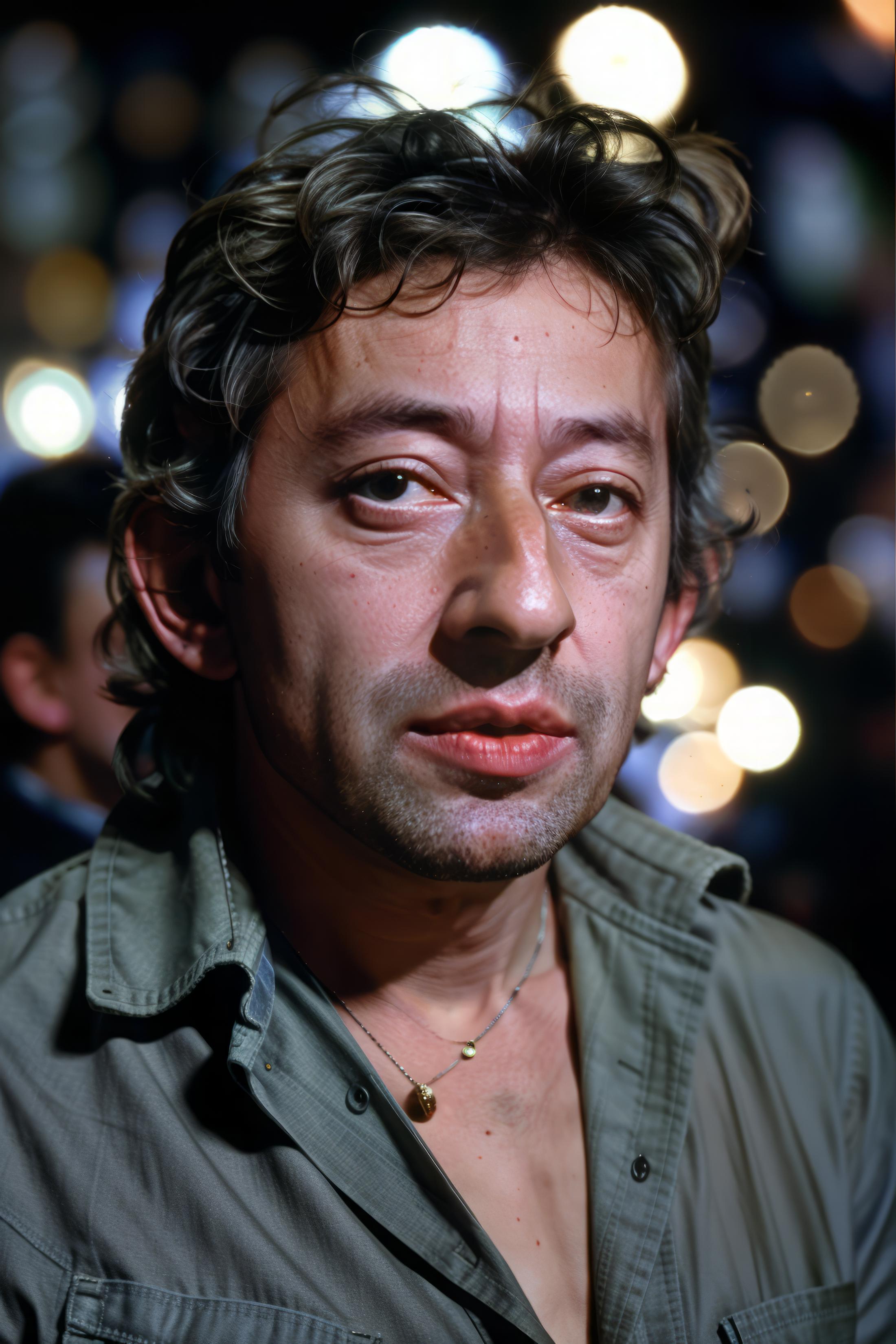 Serge Gainsbourg image by Cyberdelia