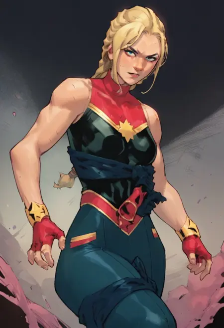 Captain marvel (sleeveless)