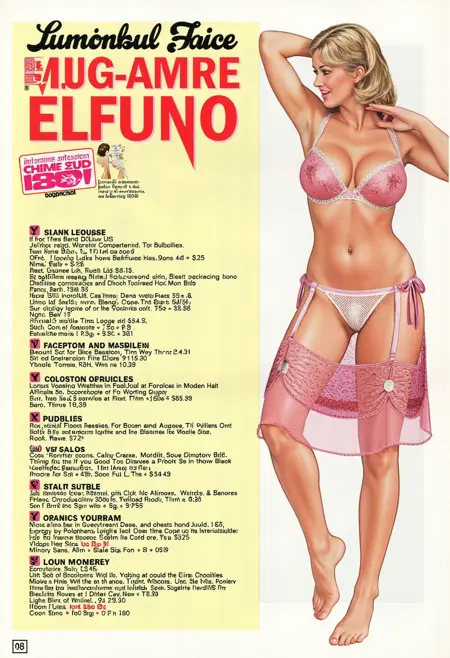 Fredricks of Hollywood Catalog - Flux
