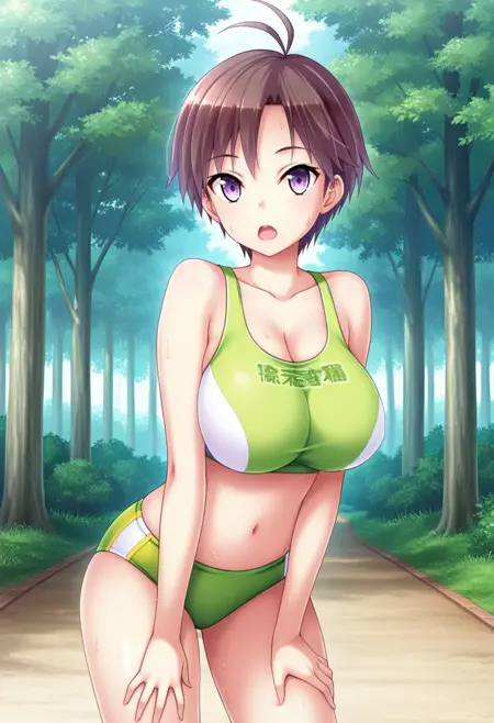 Kuwazono Megumi (Honoo no Haramase Oppai ★ Ero Appli Gakuen)