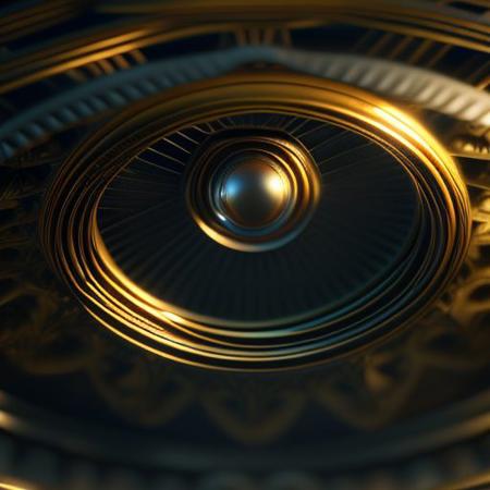 OverallDetail, rim light, gl0ssy_vray_8k, Extremely intricate, epic background, gigantic, masterpiece, 8k resolution, otherworldy, amazing, different angles, front view, faraway view, from below, matte black, gilding machine, j_sci-fi
