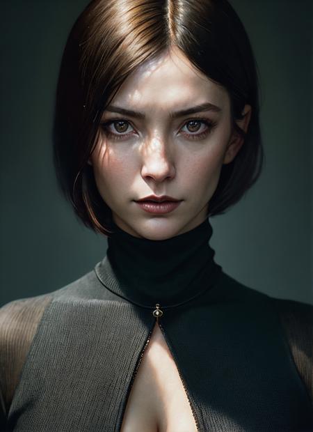 A stunning intricate full color portrait of (sks woman:1), wearing a black turtleneck, epic character composition, by ilya kuvshinov, alessio albi, nina masic, sharp focus, natural lighting, subsurface scattering, f2, 35mm, film grain, <lora:locon_nanavisitor_v1_from_v1_64_32:1>