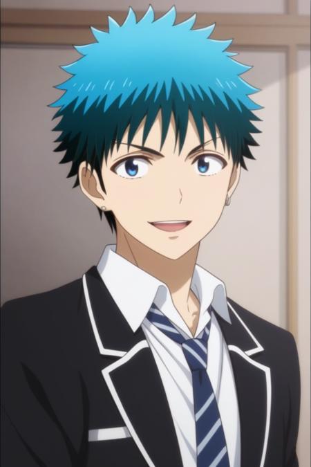 Ryu Yamada - Yamada-kun to 7-nin no Majo / Yamada-kun And The Seven Witches - (Pony / Illustrious) [Commission] Pony